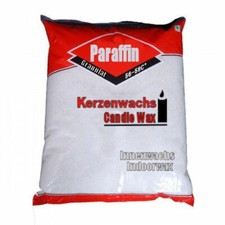 1-25kg Kerzenwachs Paraffin transparent Granulat 58/60C&deg;Wachsbad geruchlos NEU