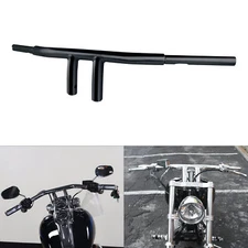 6" Rise Fat 1 1/4" T-Bar Handlebar Fit For Harley FLST FXST Sportster XL1200 48