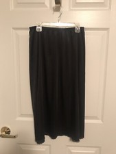 Vanity Fair Slip Black Womens Size Medium Med Bf