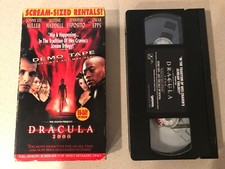 Dracula 2000 (VHS, 2001) Johnny Lee Miller, Justine Waddell - Demo Tape