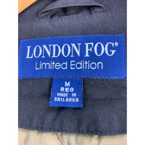 Mens London Fog Limited Edition Size M Winter Coat Removable Lining Hood Khaki 6 - Picture 7 of 13