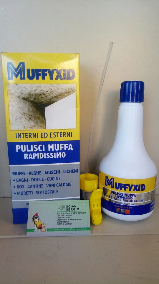 FAREN MUFFYXID Muffycid Antimuffa Toglimuffa muffa muschi alghe igienizzante