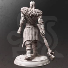 Hyl Reiser Hill Giant Fighter Barbarian Miniature | D&D DnD | 