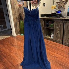May Queen Couture Beautiful Jewel Blue Dress
