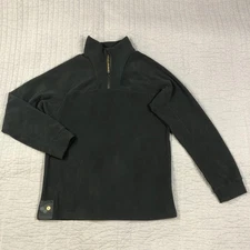 Beretta Pullover Mens Medium Black Fleece Half Zip Base Layer Shooting Modular