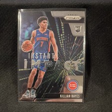 Panini Prizm Instant Impact Killian Hayes #5 Detroit Pistons 2020-21 NBA Rookie