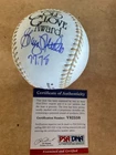 GRAIG NETTLES NY YANKEES SIGNED GOLD GLOVE BASEBALL PSA V82558