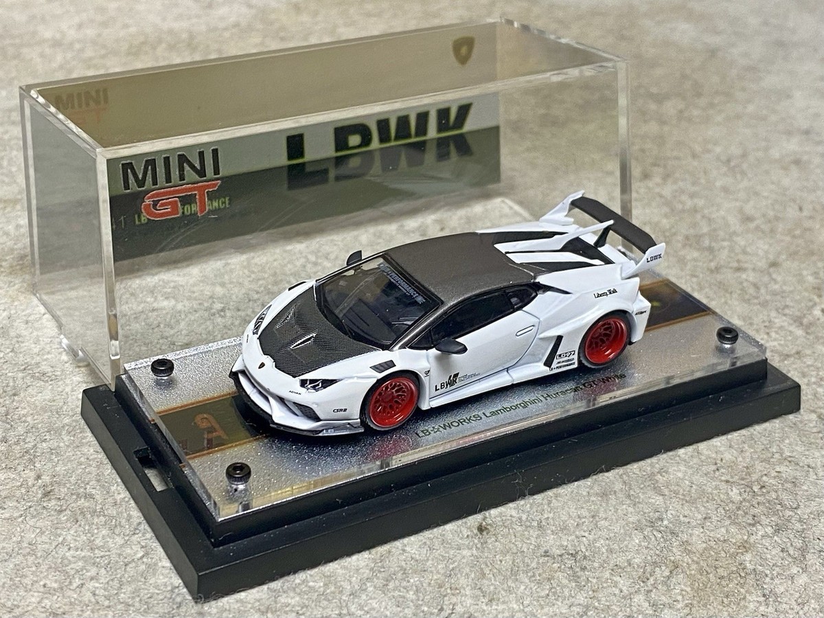 トイザらス MINI GT 141 LBWK ランボルギーニ ウラカン GT MiniGT LBWK Lamborghini Huracan GT White JP ToysRus