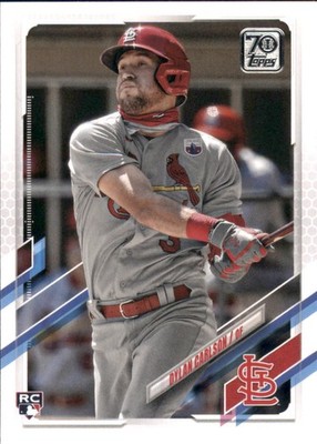 2021 Topps #285 Dylan Carlson RC ROOKIE CARD CARDINALS!