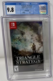 CGC Graded Triangle Strategy NEW Switch (1010739006, 9.8 A++)