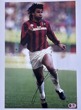 Ruud Gullit signed 16x12 AC Milan large photo COA RACC Trusted Seller ACGCert