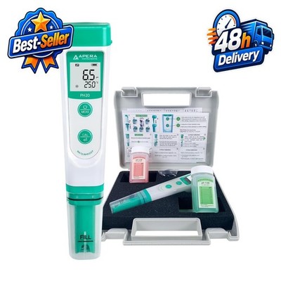 Apera Instruments AI209 PH20 Waterproof pH Tester Kit ±0.1 Accuracy