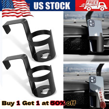 2 Universal Vehicle Car Truck Cup Holder Case Drink Bottle Door Mount Standing