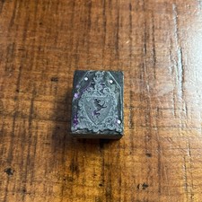 Vintage Letterpress Printing Block Featuring Coat Of Arms W/Rampant Lion