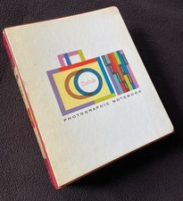 VTG Kodak Photographic Notebook-1950s/60s-Binder w/ Multi Booklets