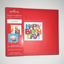 Hallmark Premade Scrapbook Pages Birthday  Occasions Theme 15BK3061