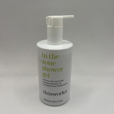 THISWORKS In The Zone Shower Gel | Refreshing Body Wash with Eucalyptus & Franki