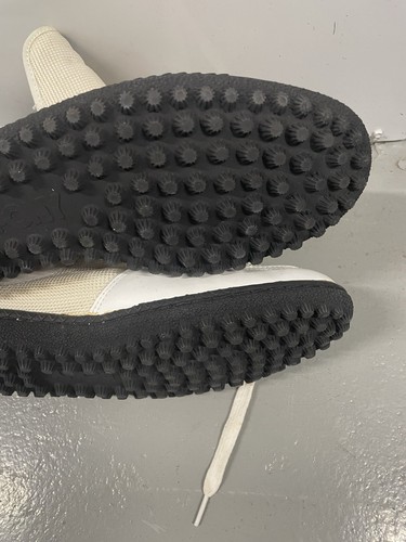 VINTAGE Pony Turf FOOTBALL SHOES SIZE 13.5 High Top Basketball 4923 Made Korea - Picture 11 of 14