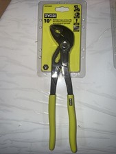 RYOBI 10" Quick Set Adjust Tongue and Groove Pliers Hardened V-Jaw CrV Steel