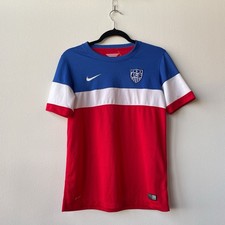 Nike 2014 USMNT USA Bomb Pop Away Soccer Jersey Football Shirt Youth Size XL