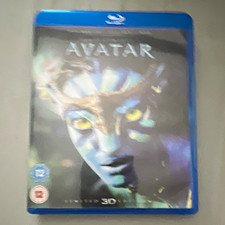 Avatar Blu-ray 3D Movie 2-Disc Set PAL Certificate 12A/12 Blu-ray Case