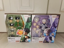 S.H.Figuarts Gon & Killua Hunter X Hunter Bandai Tamashii Nations IN HAND USA