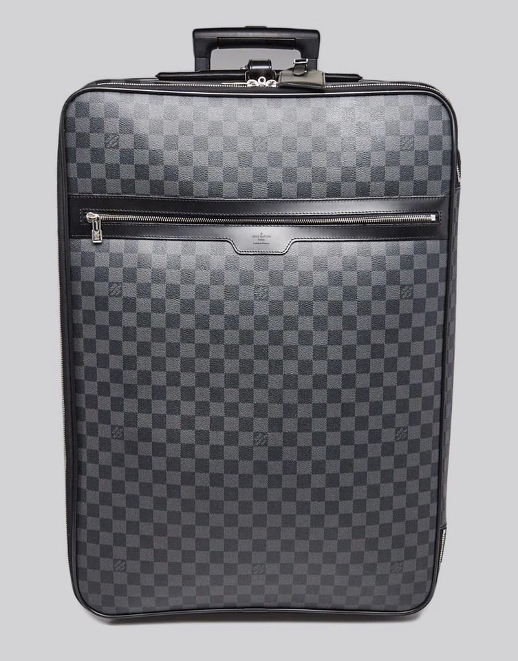 路易威登 Pegase 65 石墨 Ebene 行李箱滚动旅行包 原始 — 第 3/4 张图片