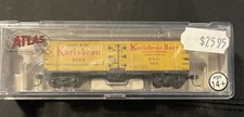 Atlas N Scale 41552 40' Wood Reefer Karlsbrau Beer NRC #3215