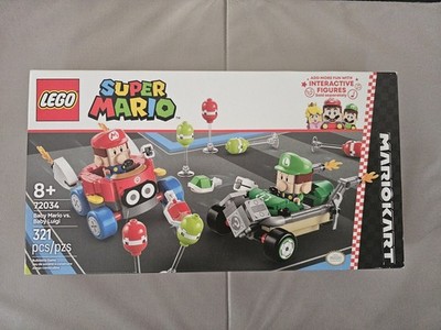 LEGO Super Mario Mario Kart: Baby Mario Vs. Baby Luigi (72034) Brand New Sealed