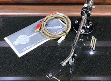 Audio-Technica AT-1501II Long Tonearm w/ Weight PHONO Cable Tested JP JN02 2.0