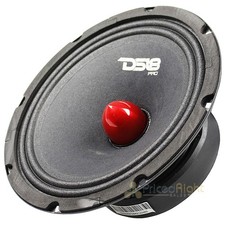 DS18 8 " Inch Midrange Loudspeaker 580 Watt Max Red Bullet 4 Ohm PRO-GM8.4B