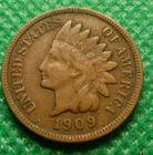 1909   Indian Head Cent  High Grade Coin  #AM25