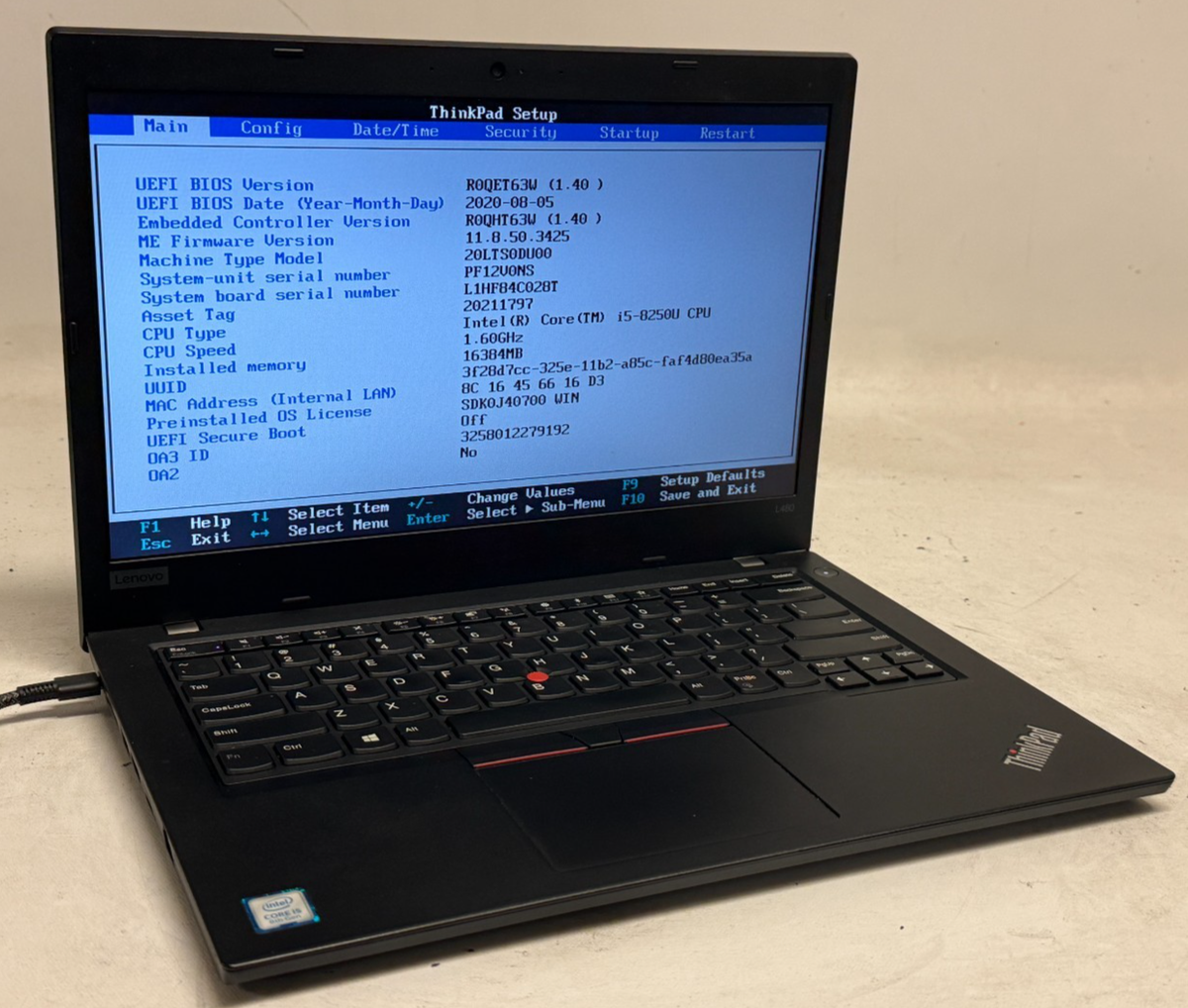 Lenovo ThinkPad L480 14
