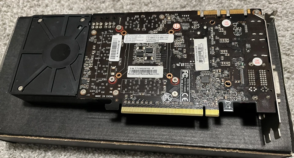 (Possibly working, see description) PNY NVIDIA GeForce GTX 760 2GB VRAM  - Image 4 of 4