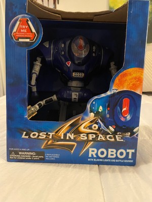Large 1997 Trendmasters Lost in Space Rocket Launcher Robot Toy In Box