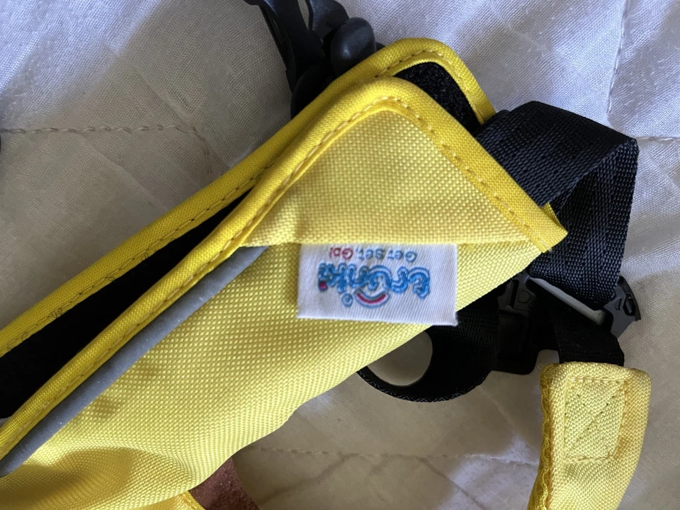 Trunki ToddlePak yellow Leeroy Lion Toddler Baby Walking Reins Safety Harness - Image 3 of 4