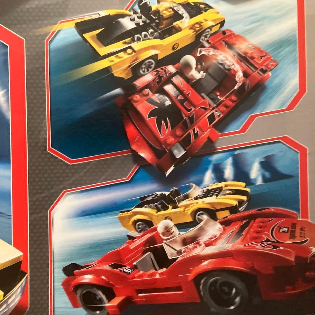 LEGO Speed Racer: Racer X & Taejo Togokhan (8159) for sale online