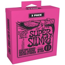 Ernie Ball 3223 - Super Slinky 3er Pack | 009...