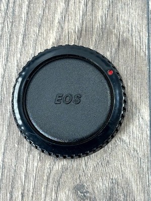 Canon EOS Staubkappe für EF/EF-S Bajonett Ersatz schwarz Kunststoffabdeckung