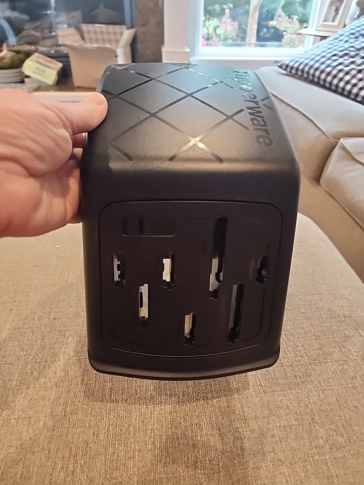 Tupperware U-Series Black Knife Block - Image 2 of 4