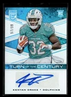 2016 Donruss Elite Kenyan Drake Turn of the Century Rookie Autograph /99 UX8016