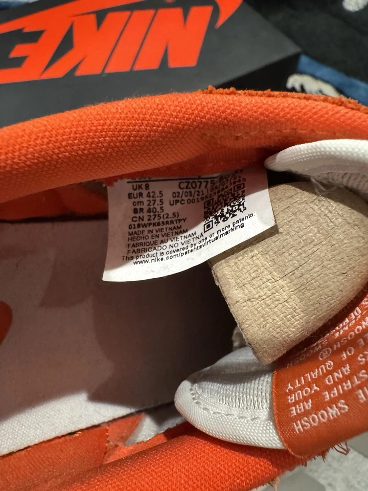 Talla 10.5 - Air Jordan 1 Retro OG Estrella de Mar Baja W Talla 9 Para Hombre’s Foto 4 de 4