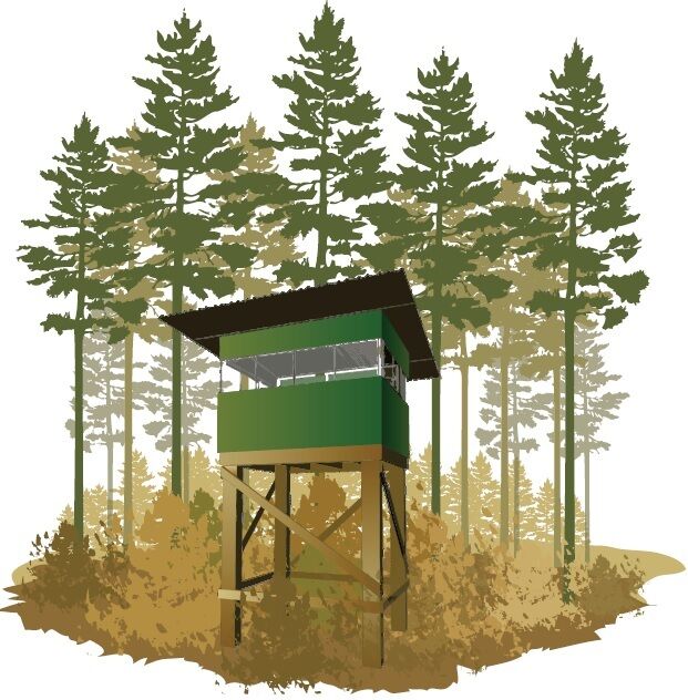Deer Stand Box Blind Plans Portable Build Your own Easy Instructions