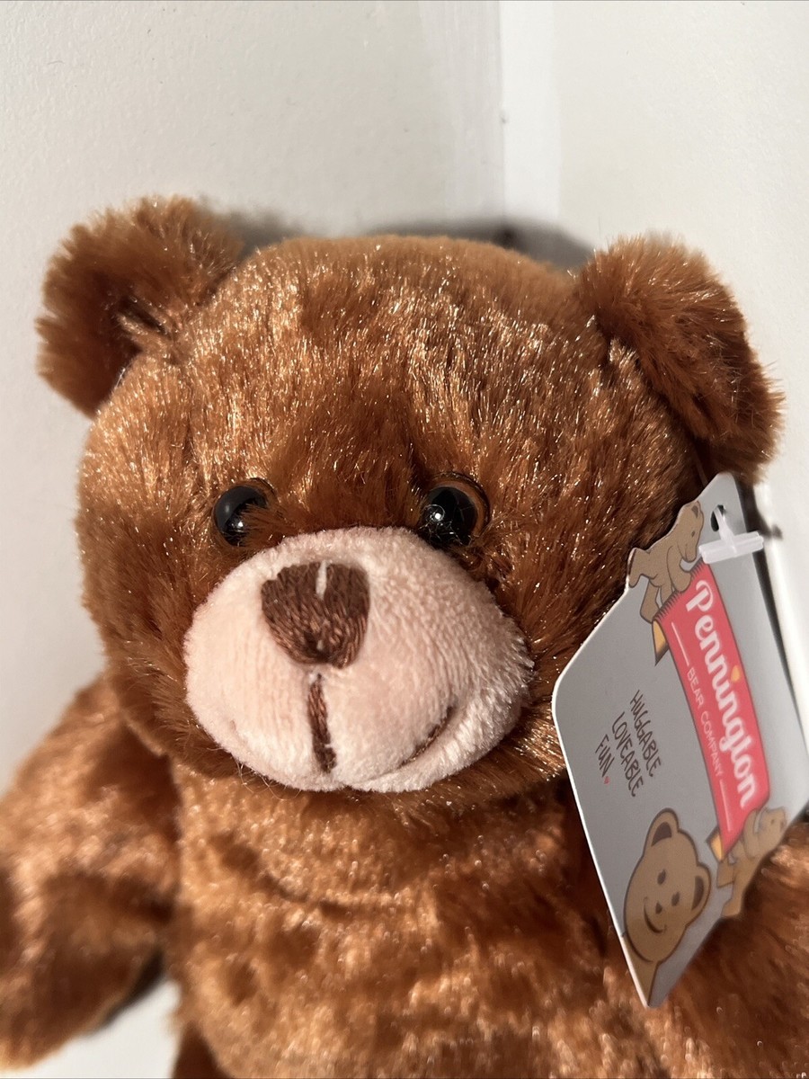Pennington Bear Company Plush Brown Fur Teddy Bear 8
