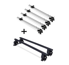 4x Fahrradträger Bike Pro+Dachträger Tema Stahl für für Skoda Citigo 3/5Tür ab 1