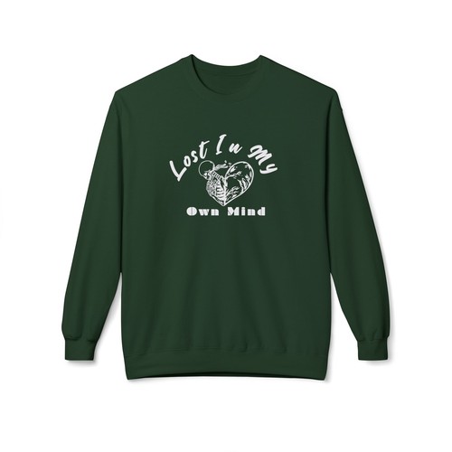 Sudadera Lost in My Own Mind Broken Heart, diseño acogedor y reflexivo - Imagen 15 de 19