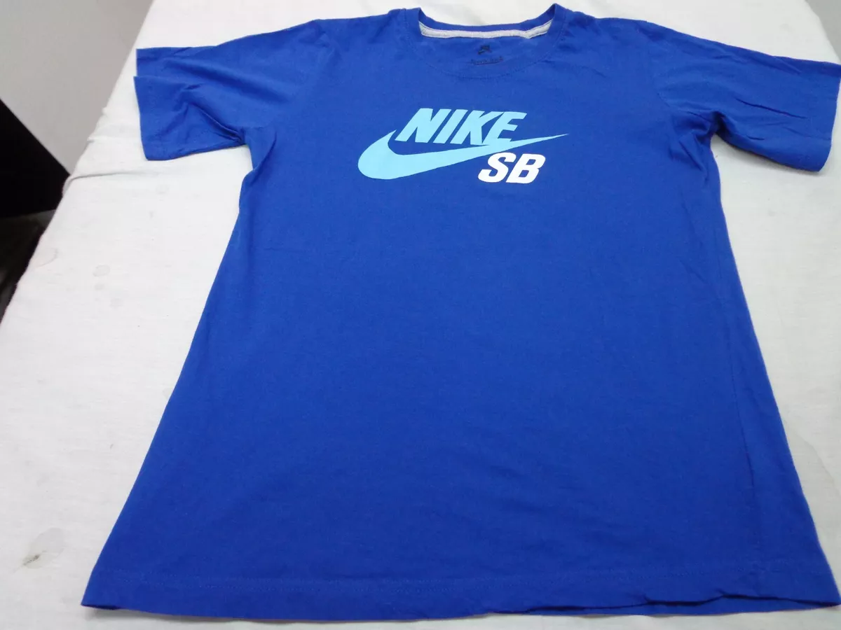 Boys blue store nike shirt