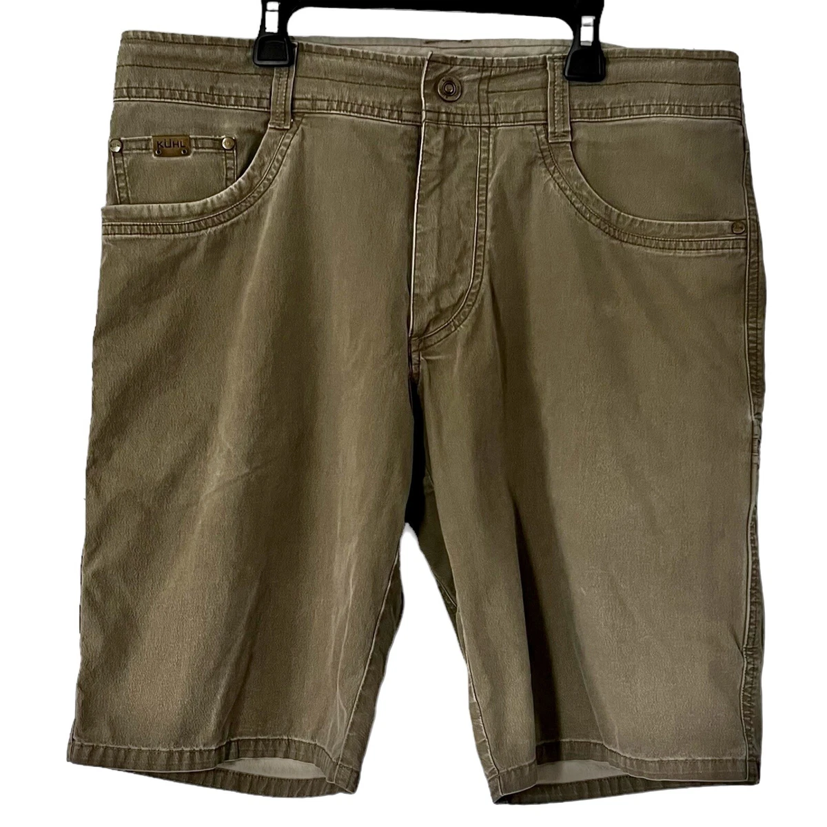 Kuhl Shorts Men s 34 Born in the Mountains RN 108846 Brown Beige