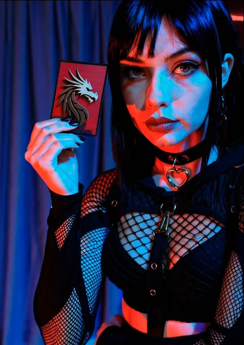 Llanowar Elves Japanese Showcase Frame High Quality Custom Art Playtest Card - Image 3 of 4