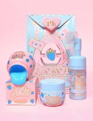 P Louise Obsessed For Less Skincare Bundle Blue Raspberry